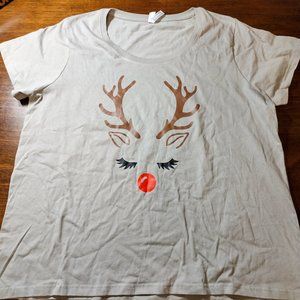 Live and Tell Reindeer Tee